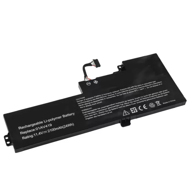 Lenovo ThinkPad T470, T480 helyettesítő új 3 cellás 23Wh 2050mAh belső akkumulátor (01AV419, 01AV420)