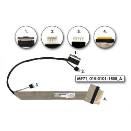   Sony Vaio VPC-EB gyári új CCFL LCD kijelző kábel (015-0101-1508_A, M971)