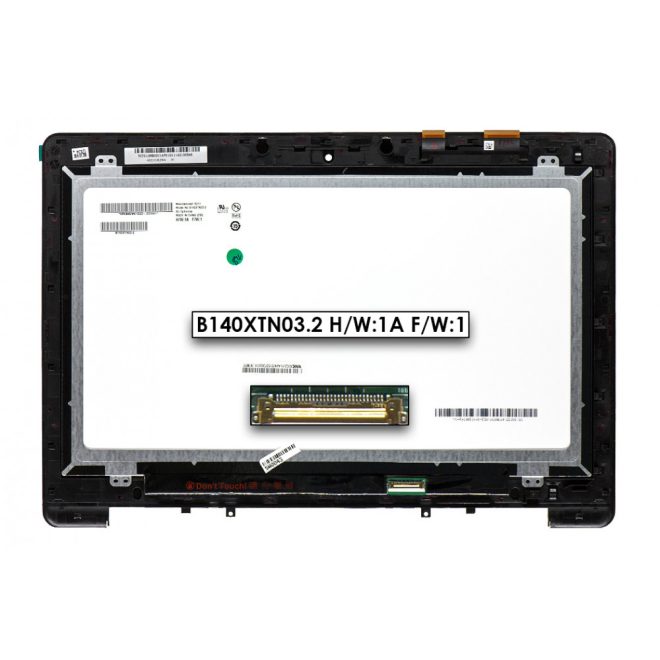 Asus S451LB fényes Laptop kijelző 1280x800 (WXGA HD) beszerelési lehetőséggel