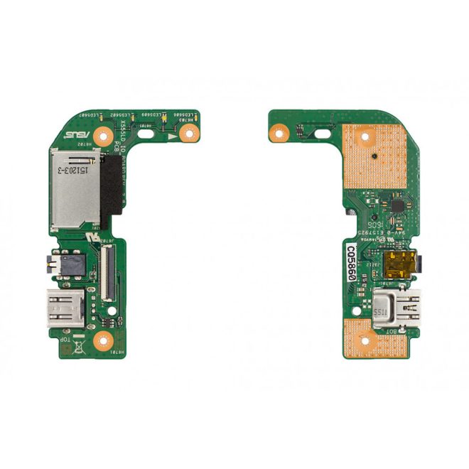 Asus X555LA, X555LD, X555LF, X555LN gyári új USB/audio/kártyaolvasó panel (90NB0620-R10010)