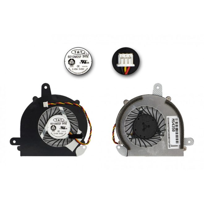MSI X370, X400, X410 gyári új hűtő ventilátor 6010M05F PFR, E33-0800270-MC2