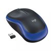 Logitech m185 USB kék-fekete optikai vezeték nélküli egér (910-002239)