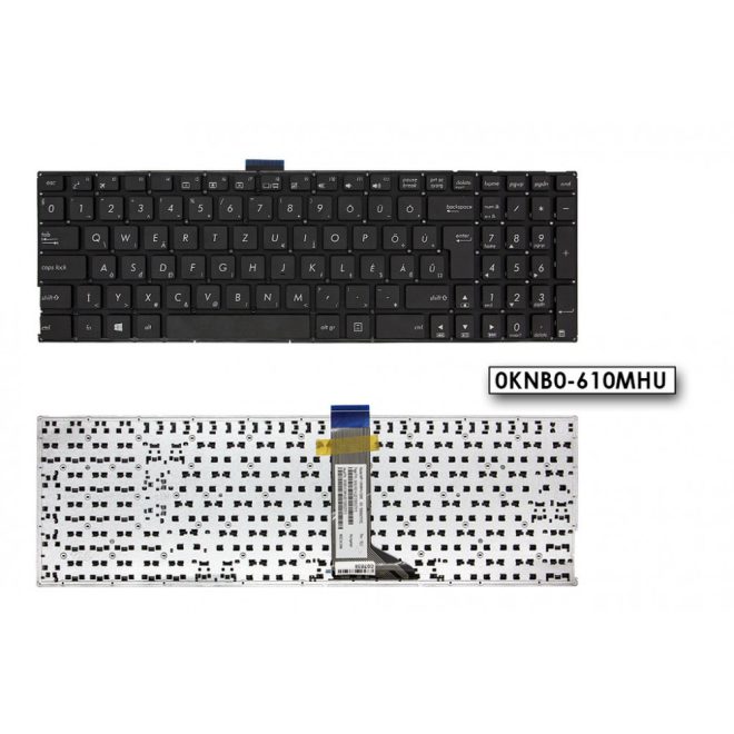 Asus X553MA, X555LA gyári új magyar billentyűzet, 90NB04X2-R31HU0