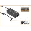 Asus UX331 UX331UN 19V 3.42A 65W-os új, gyárival megegyező minőségű helyettesítő Laptop töltő