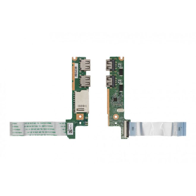 Lenovo IdeaPad U330, U330p használt USB/kártyaolvasó panel kábellel (39LZ5UB0000)