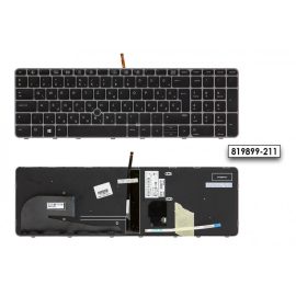   HP EliteBook 850 G3 ezüst-fekete magyar Laptop billentyűzet