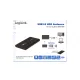 LogiLink Szuper gyors USB 3.0-ás alumínium laptop winchester vagy SSD ház SATA (fekete) (UA0106)
