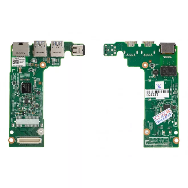 Dell Vostro 3350 gyári új DC tápaljzat, USB/RJ45 panel (DN13)