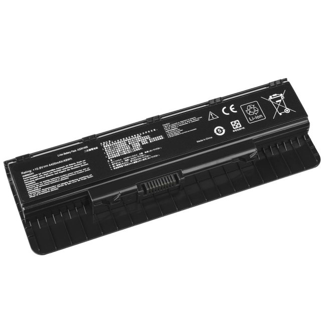 Asus G58 Laptop Akkumulátor, új, gyárival megegyező minőségű helyettesítő, 6 cellás (4400mAh)