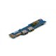 Samsung NP530U3B, NP530U3C, NP535U3C, NP540U3C gyári új bekapcsoló / USB / kártyaolvasó panel (BA92-09691A)