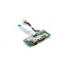 Asus X301A, X401A, X501A használt DC/USB modul kábellel (60-NLOIO1001-C01)