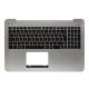 Asus X554 X554LD ezüst-fekete magyar Laptop billentyűzet