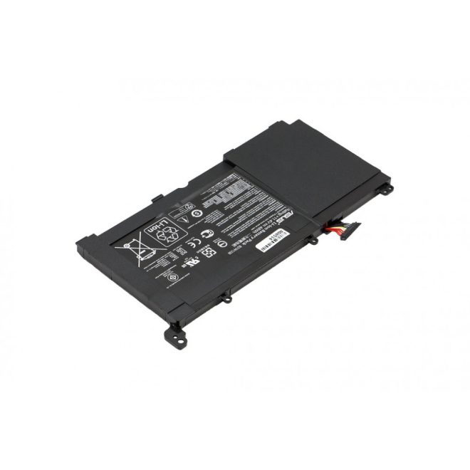 Asus K551 K551LN Laptop Akkumulátor, gyári új, 3 cellás (4500mAh)