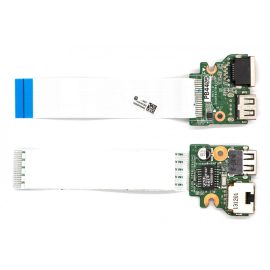   HP Pavilion 17-E0, 17-E1 használt USB / RJ-45 LAN panel kábellel (720674-001)