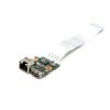 HP Pavilion 17-E0, 17-E1 használt USB / RJ-45 LAN panel kábellel (720674-001)