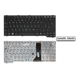 Fujitsu Amilo Sa3650 fekete UK angol Laptop billentyűzet