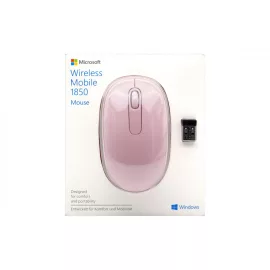   Microsoft Wireless Mobile 1850 USB-s vezeték nélküli Rózsaszín optikai egér ( U7Z-00023 )