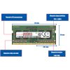 4GB DDR4 2400MHz új laptop memória (CSXD4SO2400-1R8-4GB)