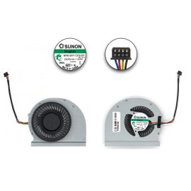   Dell Latitude E6430 gyári új CPU hűtő ventilátor (Nvidia GPU-s modellekhez) (MF60120V1-C370-G9A)