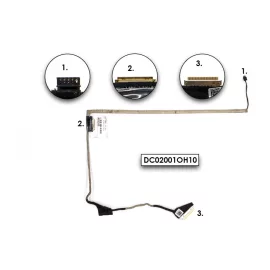   Acer Aspire E1-532, E1-570, V5-561 használt LCD kábel (EDP) (DC02001OH10, 50.M8EN2.004)