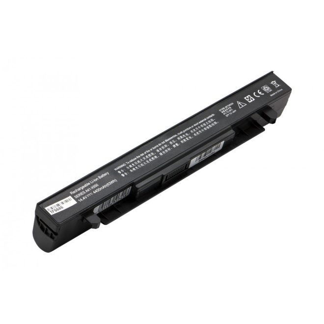 Asus X450, X550 helyettesítő új 8 cellás akkumulátor, 4400mAh,  A41-X550, A41-X550A