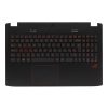 Asus ROG GL552VX fekete-piros magyar Laptop billentyűzet
