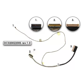   Asus N551JM (G551JM), N551JW (G551JW) gyári új LCD kábel (non touch) (DC02002200S, DC020022O0S)