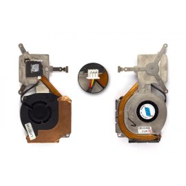   Compaq Presario 2100 (AMD), 2200, HP Compaq nx9000, Pavilion ze4200, ze5200 használt komplett hűtő ventilátor (371796-001)