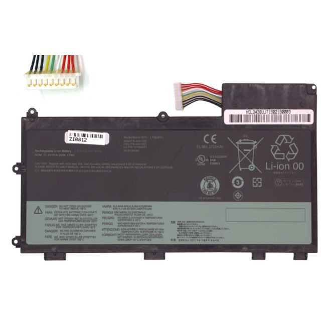 Lenovo ThinkPad T430U Laptop akkumulátor, új, gyárival megegyező minőségű helyettesítő, 6 cellás (4250mAh)