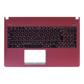   Asus X501, X501A MAGYAR laptop billentyűzet modul, pink-fekete, 90R-NN05K1B80U
