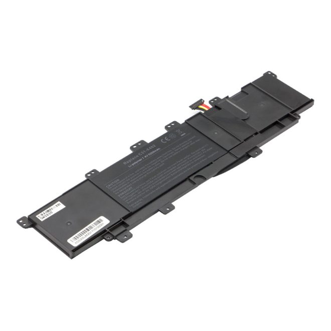 Asus X402 X402CA Laptop Akkumulátor, új, gyárival megegyező minőségű helyettesítő, 4 cellás (5200mAh)