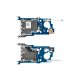 HP EliteBook 8460p, Probook 6465b használt ExpressCard PCMCIA kártyaolvasó panel (642763-001)