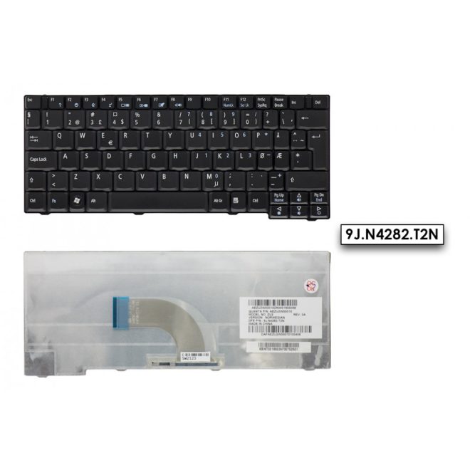 Acer Travelmate 6231 fekete magyarított Laptop billentyűzet