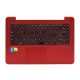 Asus X455 X455LJ fekete-piros magyar Laptop billentyűzet