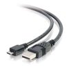 USB - MicroUSB 1,8m összekötő kábel, Fekete (11.02.8752-10)