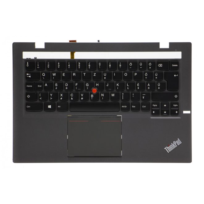Lenovo Thinkpad X1 Carbon (2. generáció, Type 20A7, 20A8) gyári új magyar háttér-világításos billentyűzet modul touchpaddal (04X6503)