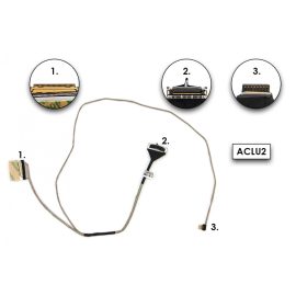   Lenovo IdeaPad G50-80, Z50-70 gyári új LCD kábel, eDP, Discrete (DC02001MC00, 90205236)