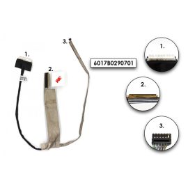   HP EliteBook 8460p, 8460w gyári új LCD kábel (HD kijelzőhöz) (6017B0290701, 653039-001)