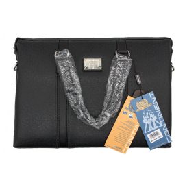   SUMDEX Continent Executive 14"-15"-16 colos fekete női eco bőr táska (CM-142 BLACK)