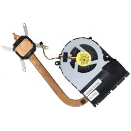   Toshiba Satellite C855D gyári új komplett hűtő ventilátor egység, beszerelési lehetőséggel, (13N0-ZWA0F02, H000037350)