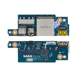   Lenovo IdeaPad Y50-70, Y50-80 használt USB/Audio/Kártyaolvasó panel (LS-B113P, 5C50F78807)