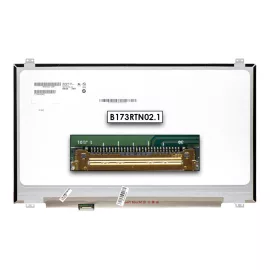   Gyári új matt 17.3' HD+ (1600x900) eDP LED Slim kijelző (csatlakozó: 30 pin - bal)