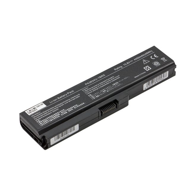 Toshiba Satellite U500 Laptop akkumulátor, új, gyárival megegyező minőségű helyettesítő, 6 cellás (4400mAh)