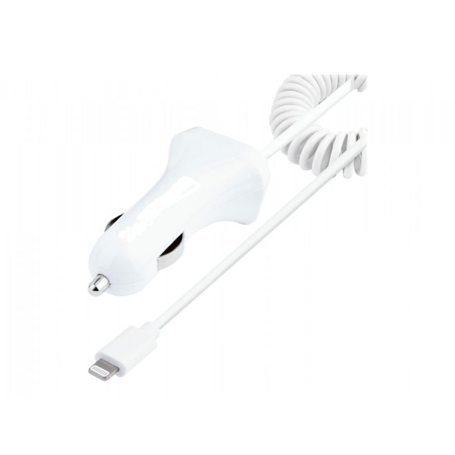 Apple iPhone és Ipad Lightning Autós Szivargyújtós Tablet és Telefon Töltő, 15W