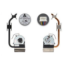   Asus X75VB, X75VC, X75VD használt komplett hűtő ventilátor egység (13GNCO1AM010-1)