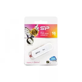   Silicon Power LuxMini 320 16GB USB 2.0 Fehér pendrive (SP016GBUF2320V1W)