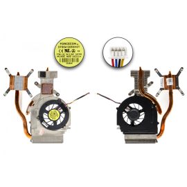   Dell Studio 1558 gyári új komplett hűtő ventilátor egység (02X6C1)