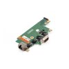 HP ProBook 6570b használt bekapcsoló és LAN panel (010172P00-J09-G)