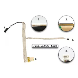   Acer Aspire 5536, 5338 gyári új LCD kijelző (LED) kábel (JV50, 50.4CG14.022)