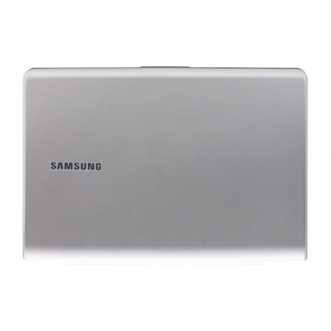 Samsung NP530U3B, NP530U3C, NP535U3C gyári új ezüst kijelző hátlap (BA75-03709G)